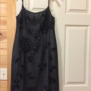 Black Rose Sequined dress